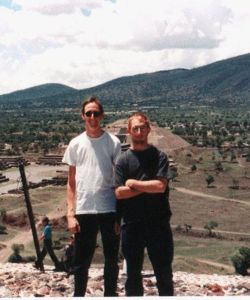 Me + Greg, Teotihuacan, 1996